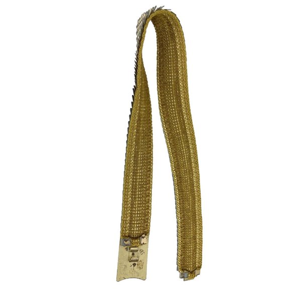*Vintage Gold Mermaid Waist Belt Elastic Stretch Metal Flower Buckle main image 9